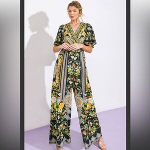 Flying Tomato Multicolor Floral Jumpsuit